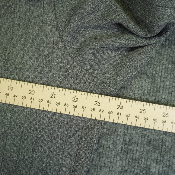 FootJoy Pullover Mens Medium Gray Ribbed Quarter Zip Myrtlewood Embroidery Golf - Picture 10 of 14